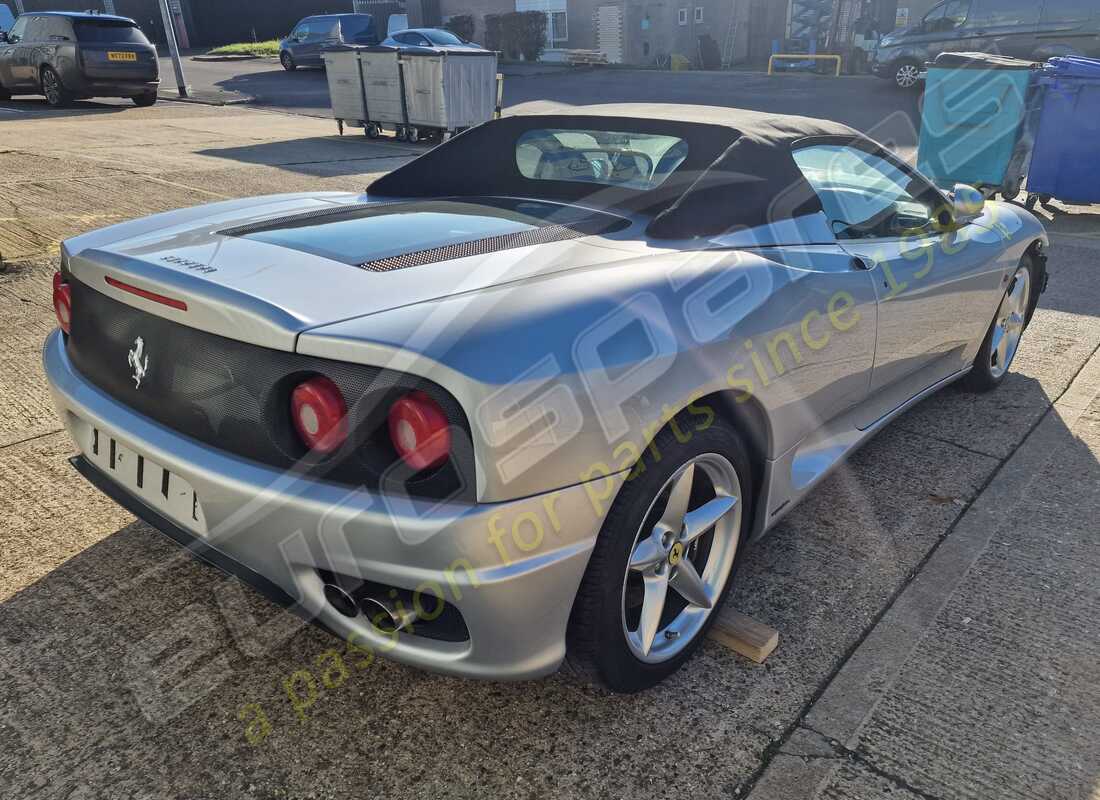 Ferrari 360 Spider with 24,759 Miles, being prepared for breaking #5