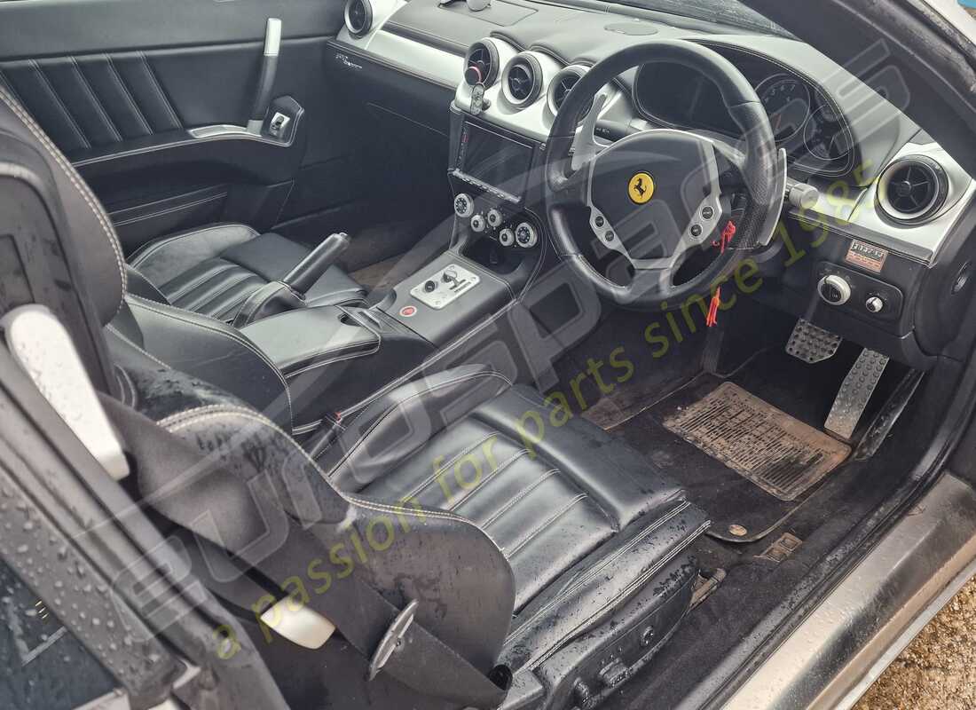 Ferrari 612 Scaglietti (RHD) with 37875 MILES, being prepared for breaking #8