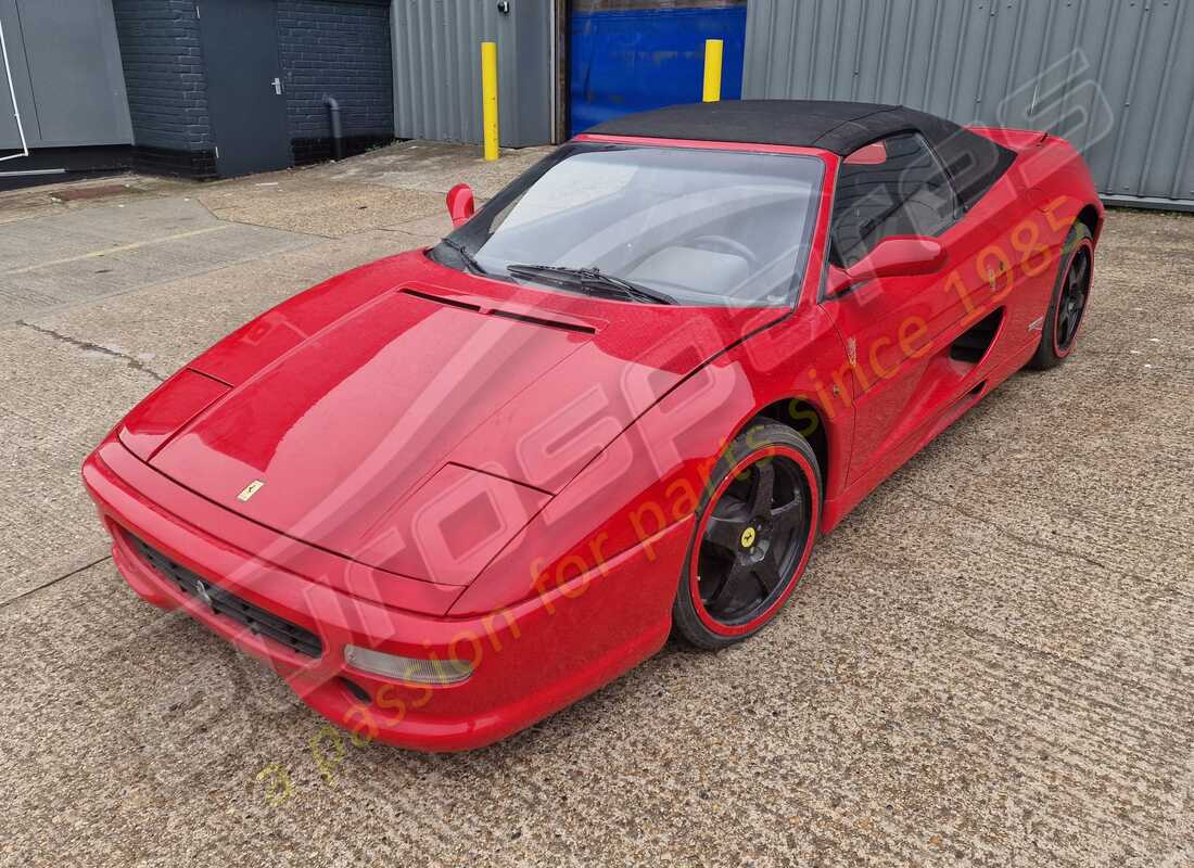 Ferrari 355 (2.7 Motronic) getting ready to be stripped for parts at Eurospares