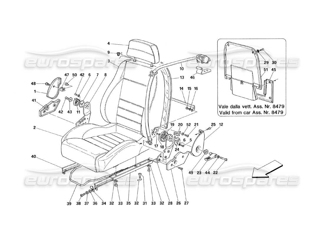 Tb Ts Seats And Safety Belts Diagram A