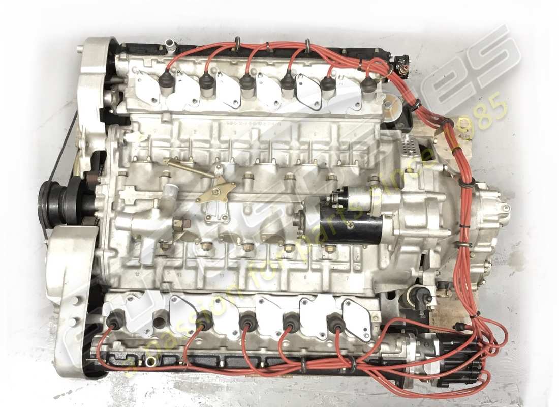 new (other) ferrari 512 bbi engine & gearbox. part number 119382 (8)