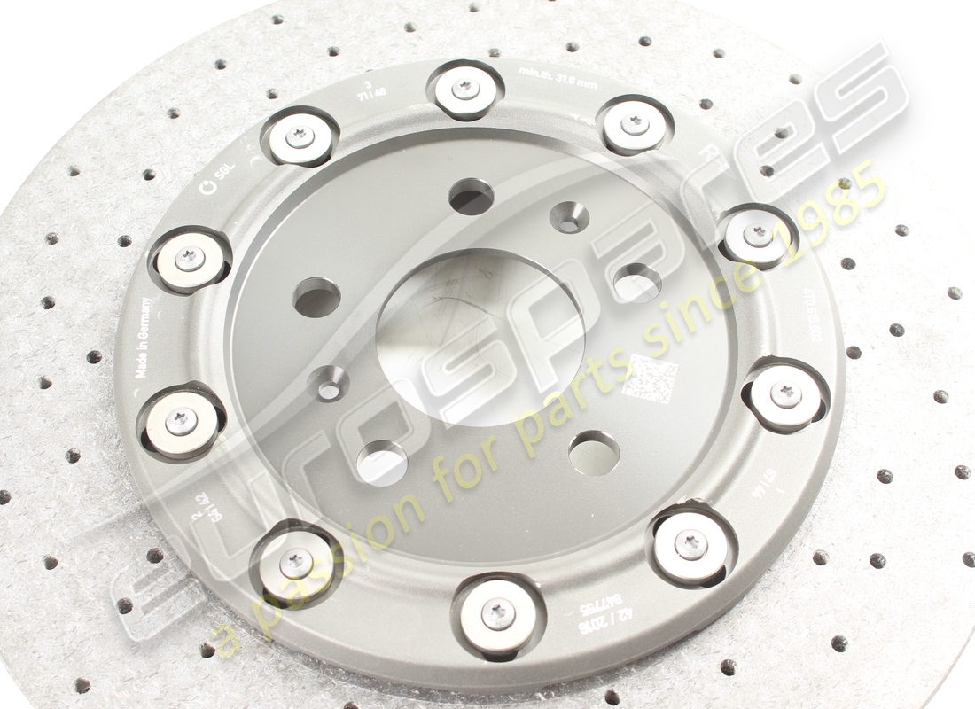 new lamborghini brake disk ceramic ccp. part number 420615602f (3)