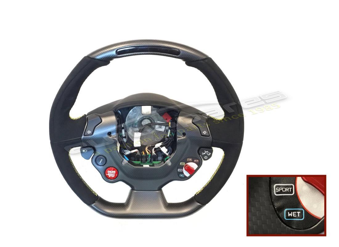 reconditioned ferrari steering wheel. part number 744036 (1)