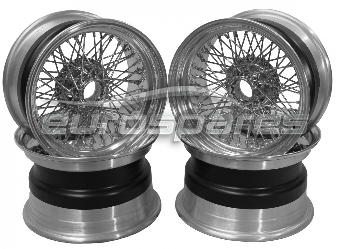 new ferrari borrani wire wheels set 15x7.5. part number 700835 (1)
