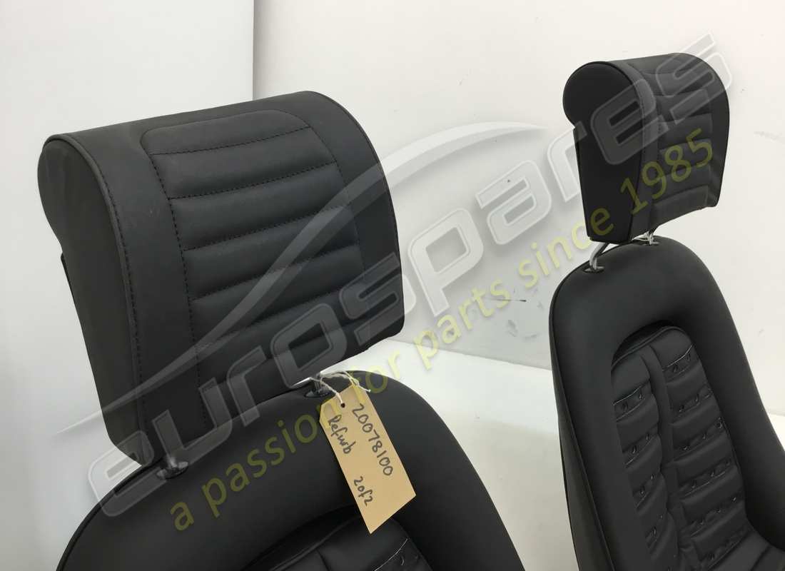 reconditioned ferrari 246 gt/gts rhd seats in black. part number 20078100 (4)