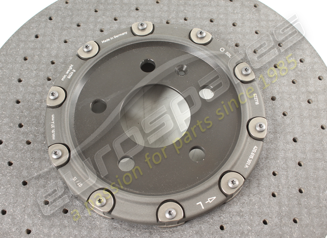 new lamborghini brake disc ceramic ccp. part number 420615301k (3)