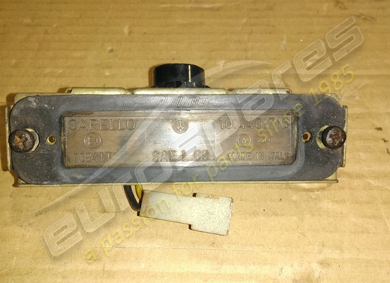 used eurospares rear number plate light part number 186180