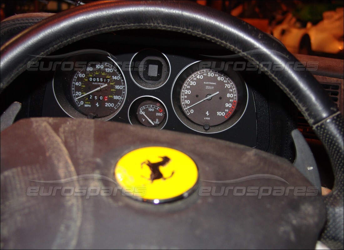 ferrari 355 (5.2 motronic) with 5,517 miles, being prepared for dismantling #4
