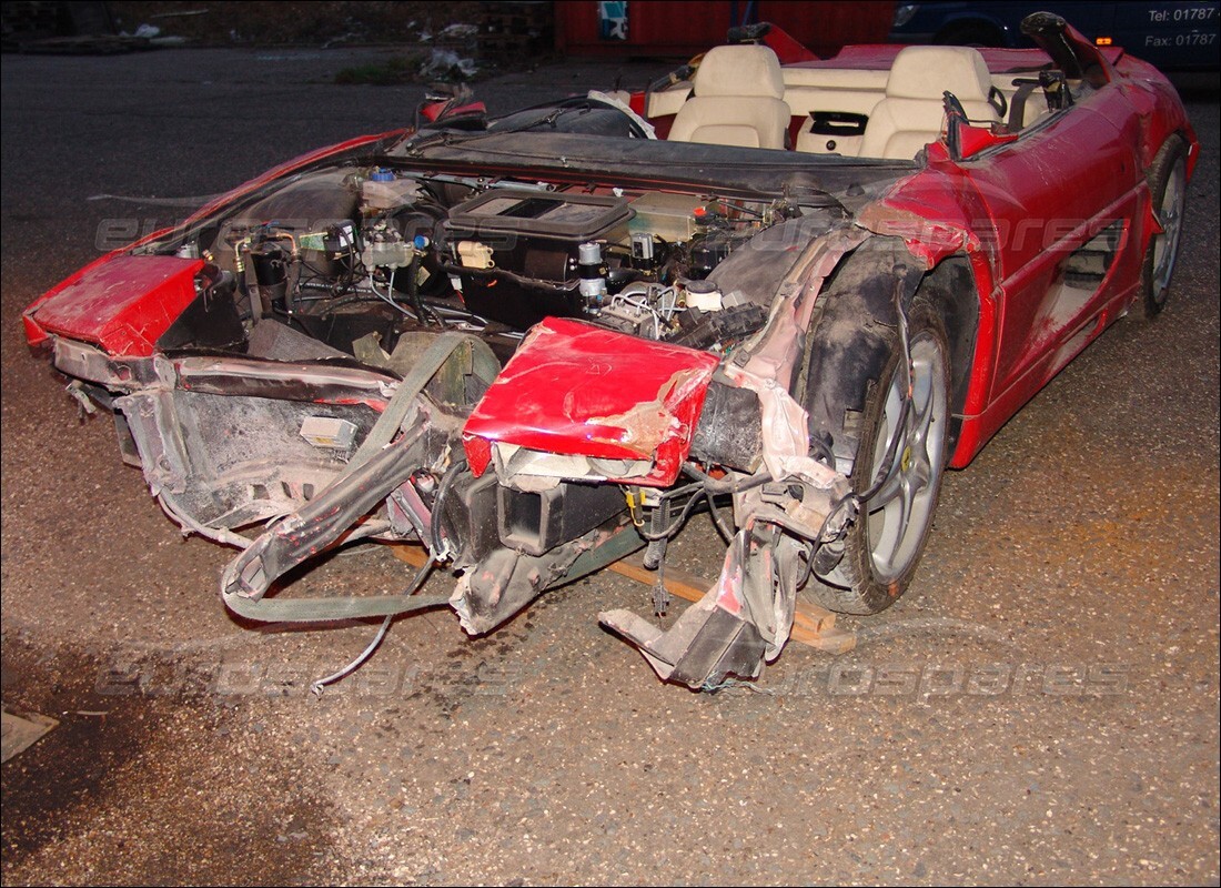 ferrari 355 (5.2 motronic) with 5,517 miles, being prepared for dismantling #7