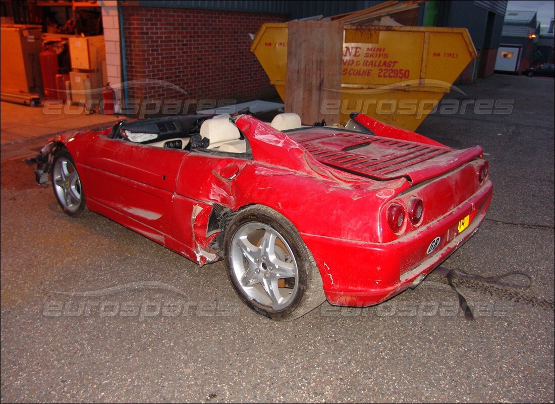 ferrari 355 (5.2 motronic) with 5,517 miles, being prepared for dismantling #10