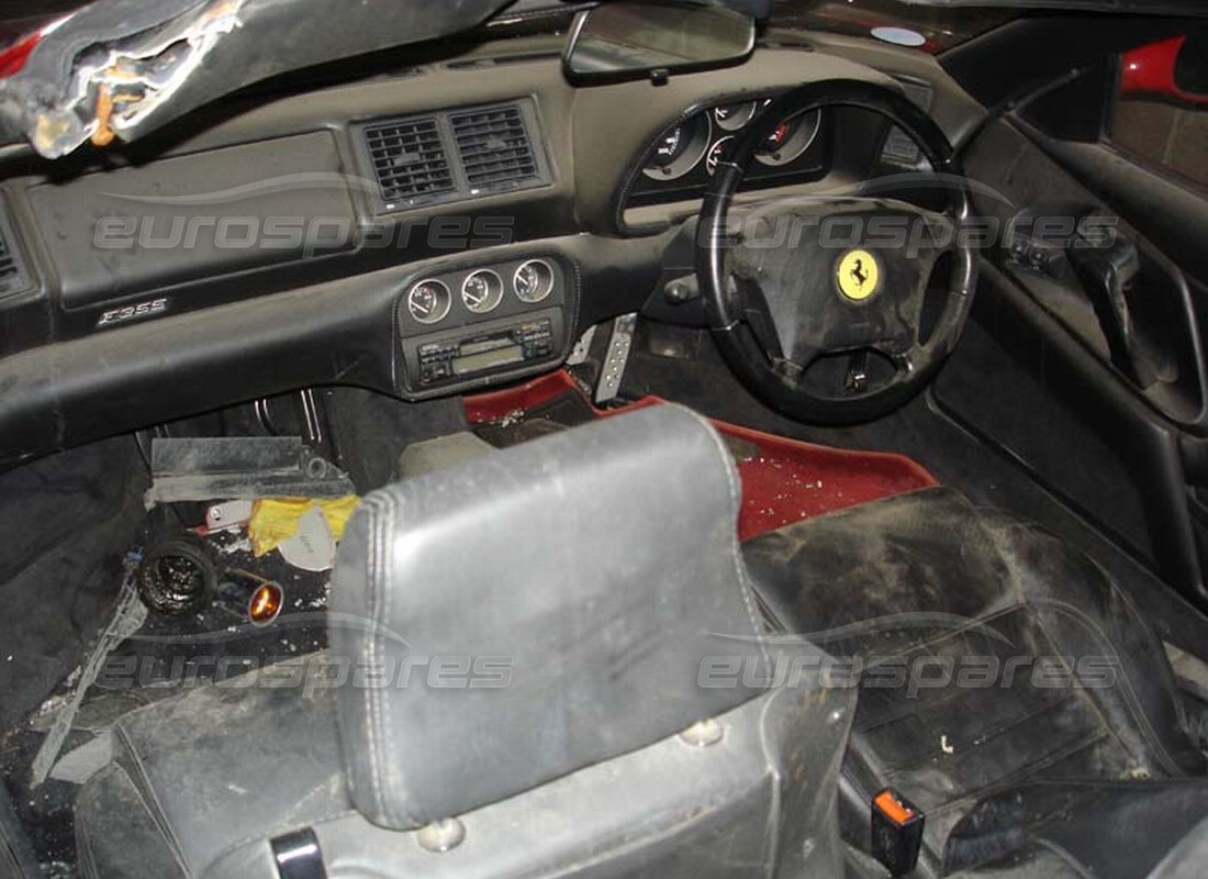 ferrari 355 (5.2 motronic) with 25,807 miles, being prepared for dismantling #3