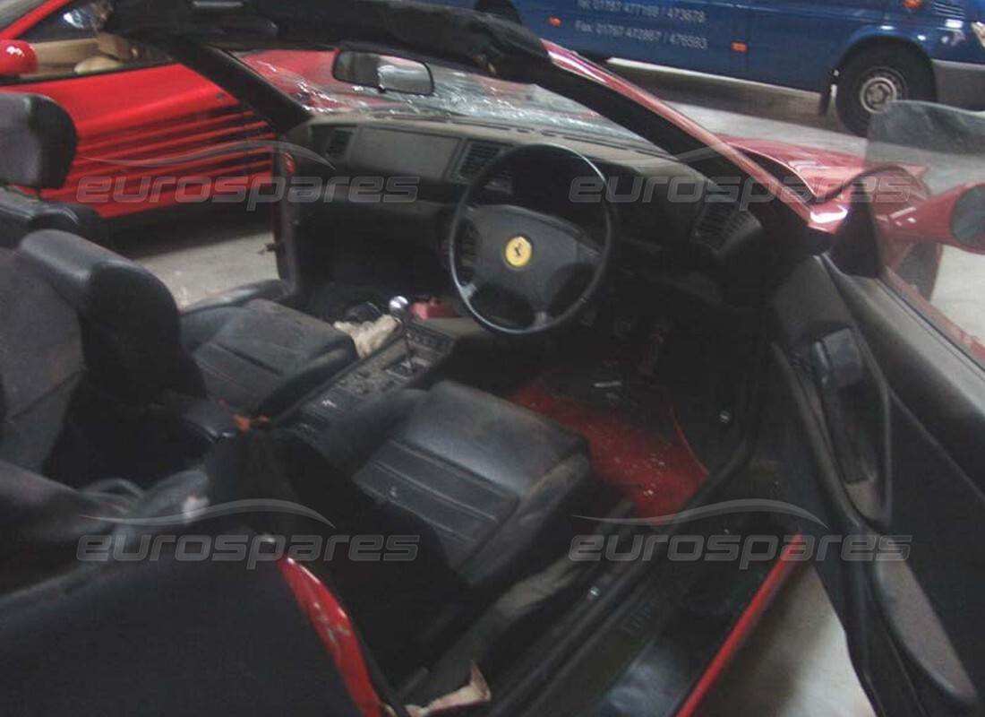 ferrari 355 (5.2 motronic) with 25,807 miles, being prepared for dismantling #7
