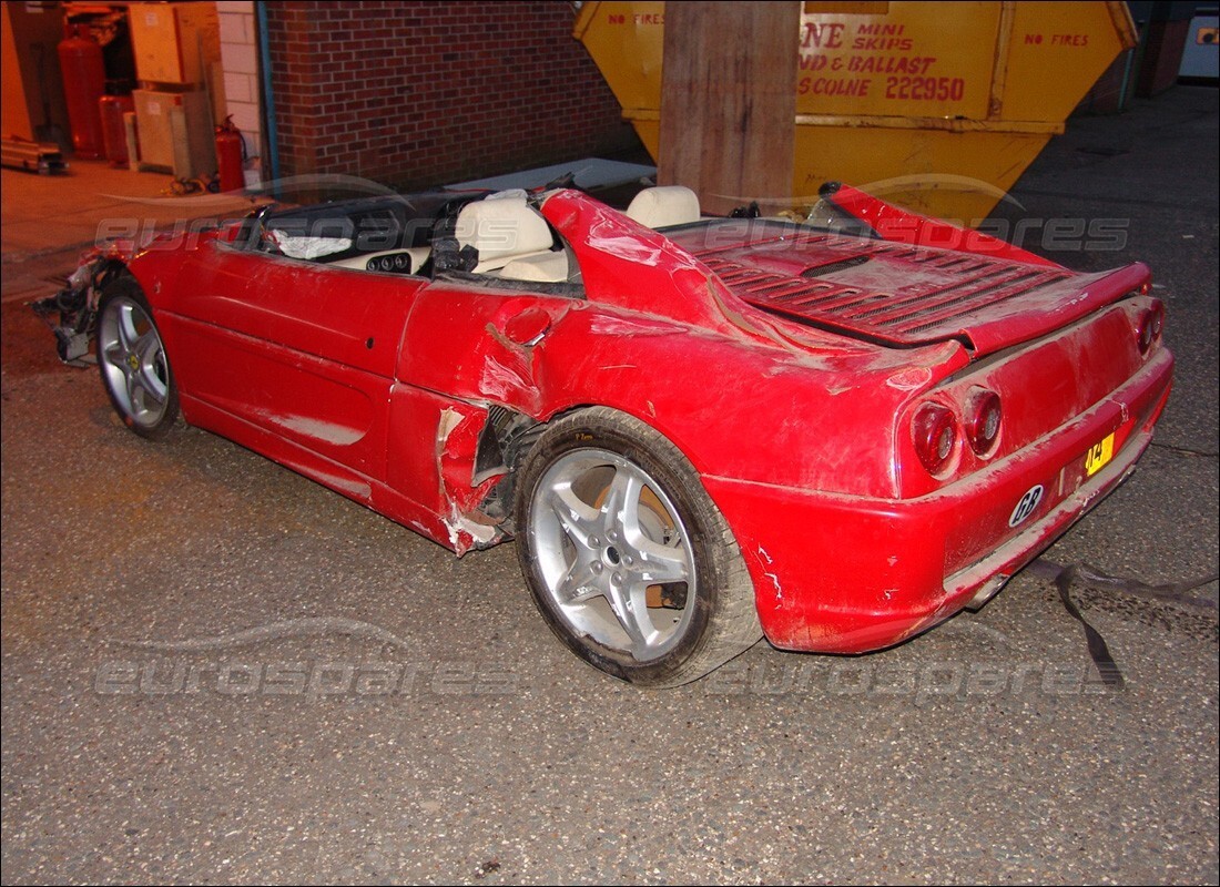 ferrari 355 (5.2 motronic) with 5,517 miles, being prepared for dismantling #1
