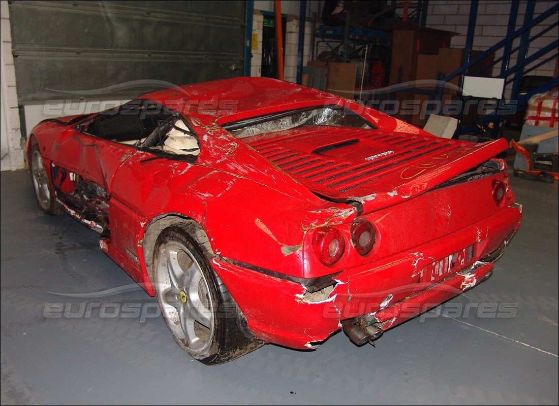 ferrari 355 (5.2 motronic) with 48,820 miles, being prepared for dismantling #5