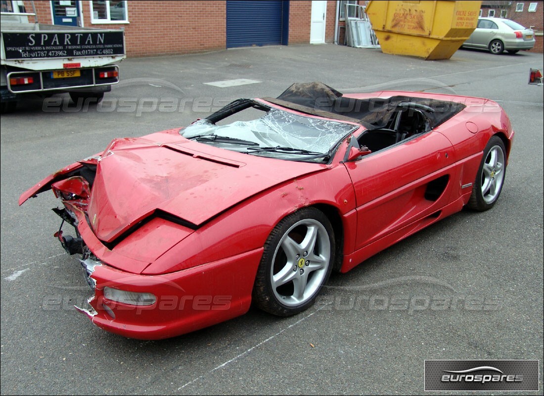 ferrari 355 (5.2 motronic) with 15,431 miles, being prepared for dismantling #3