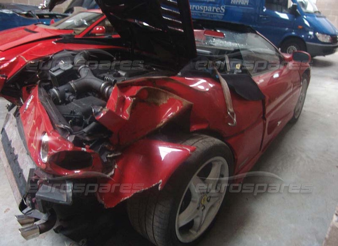 ferrari 355 (5.2 motronic) with 25,807 miles, being prepared for dismantling #5