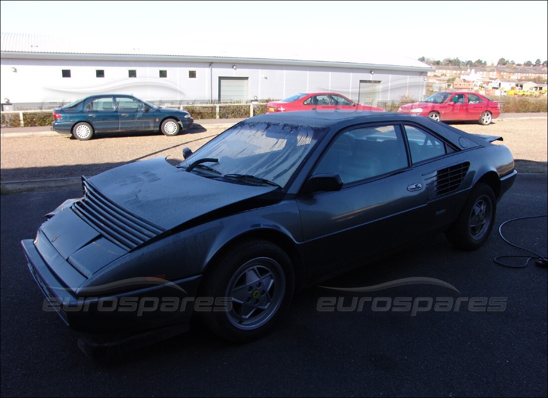 ferrari mondial 3.2 qv (1987) with 74,889 miles, being prepared for dismantling #9