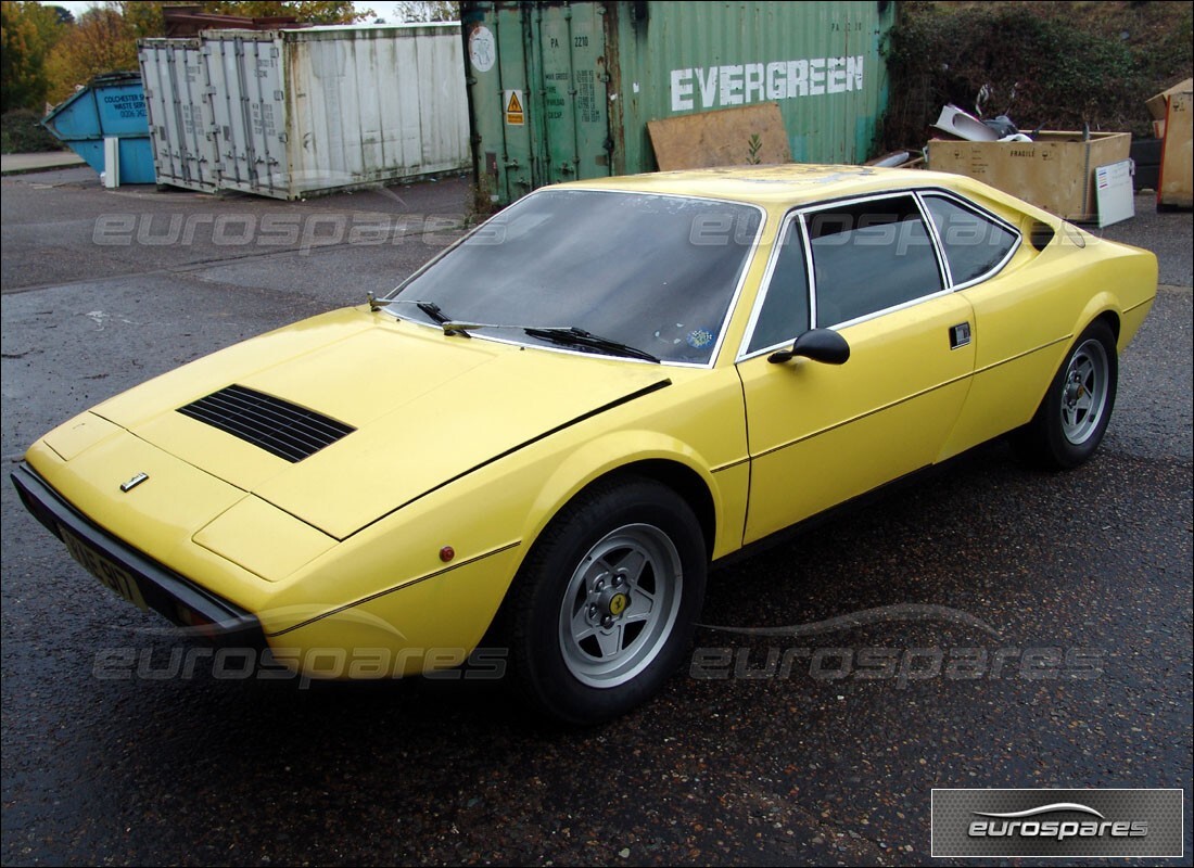 ferrari 308 gt4 dino (1976) with 26,000 miles, being prepared for dismantling #1