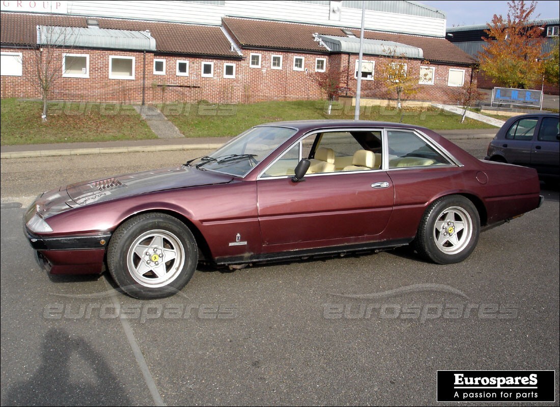 ferrari 400i (1983 mechanical) with 65,000 miles, being prepared for dismantling #2