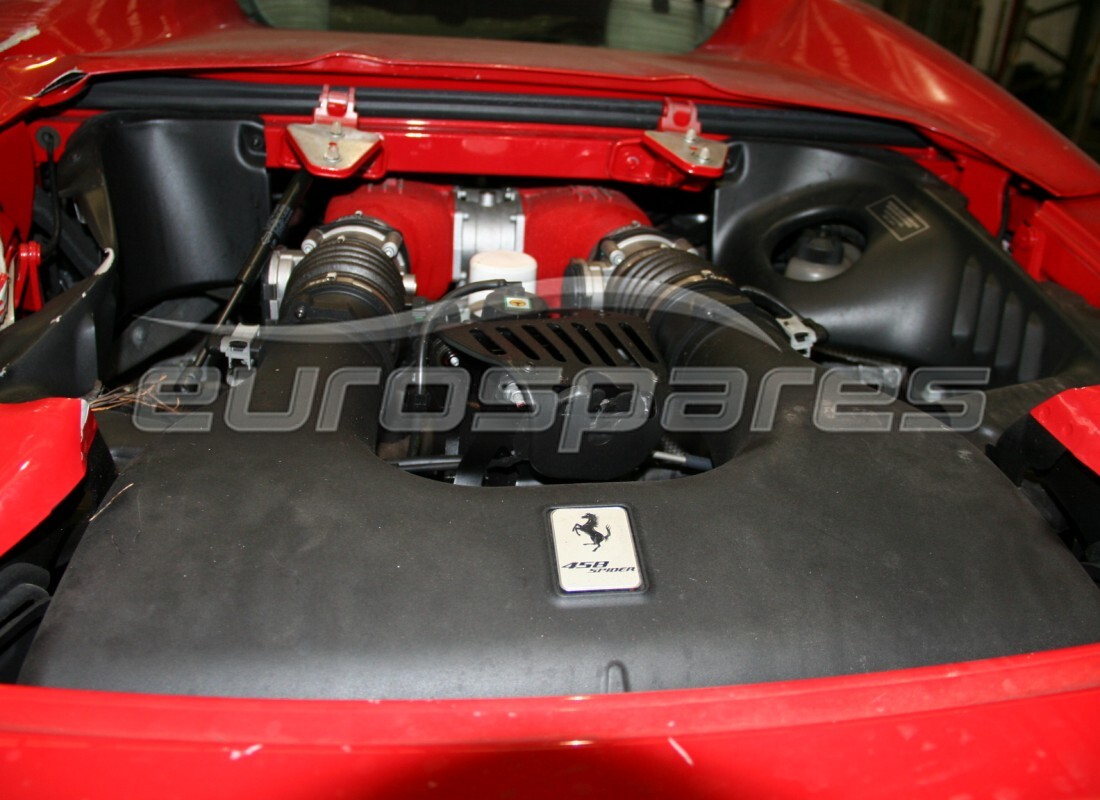ferrari 458 spider (europe) with 2,200 miles, being prepared for dismantling #8
