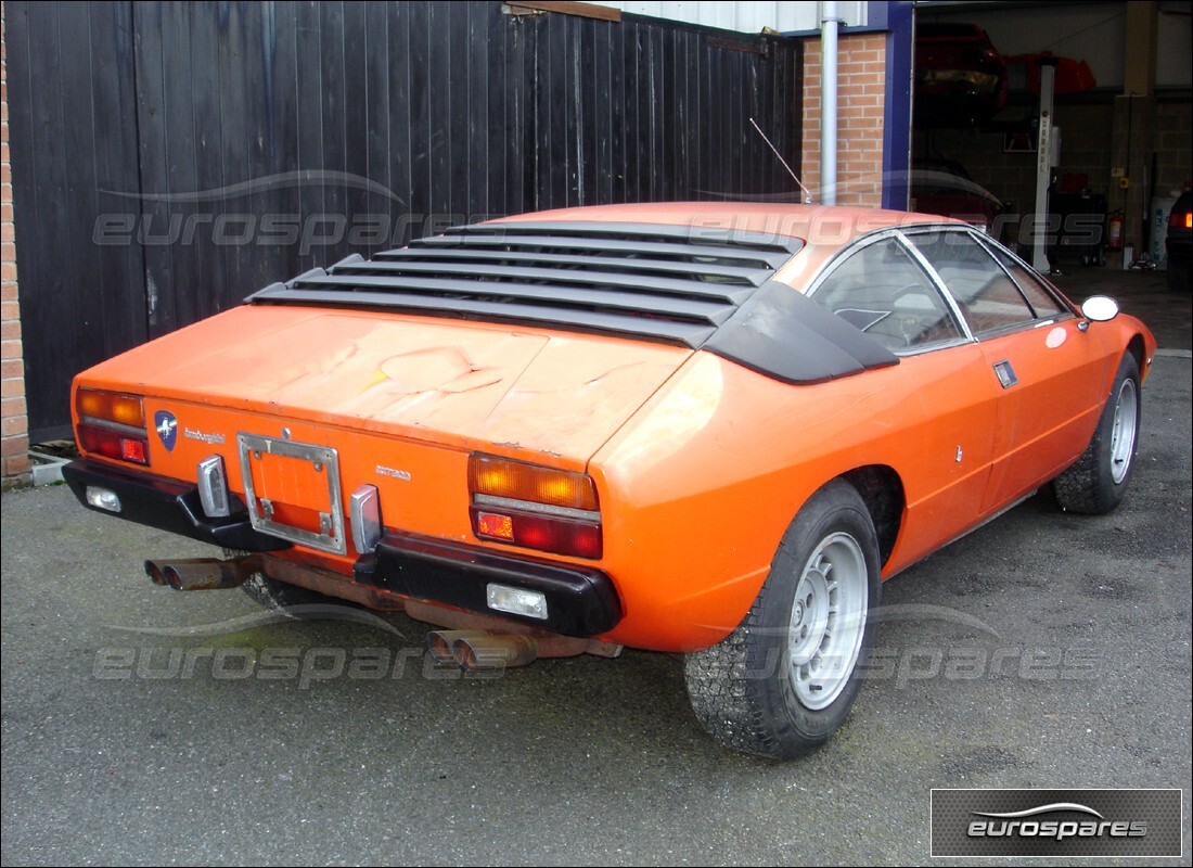 lamborghini urraco p250 / p250s with 45,370 miles, being prepared for dismantling #3