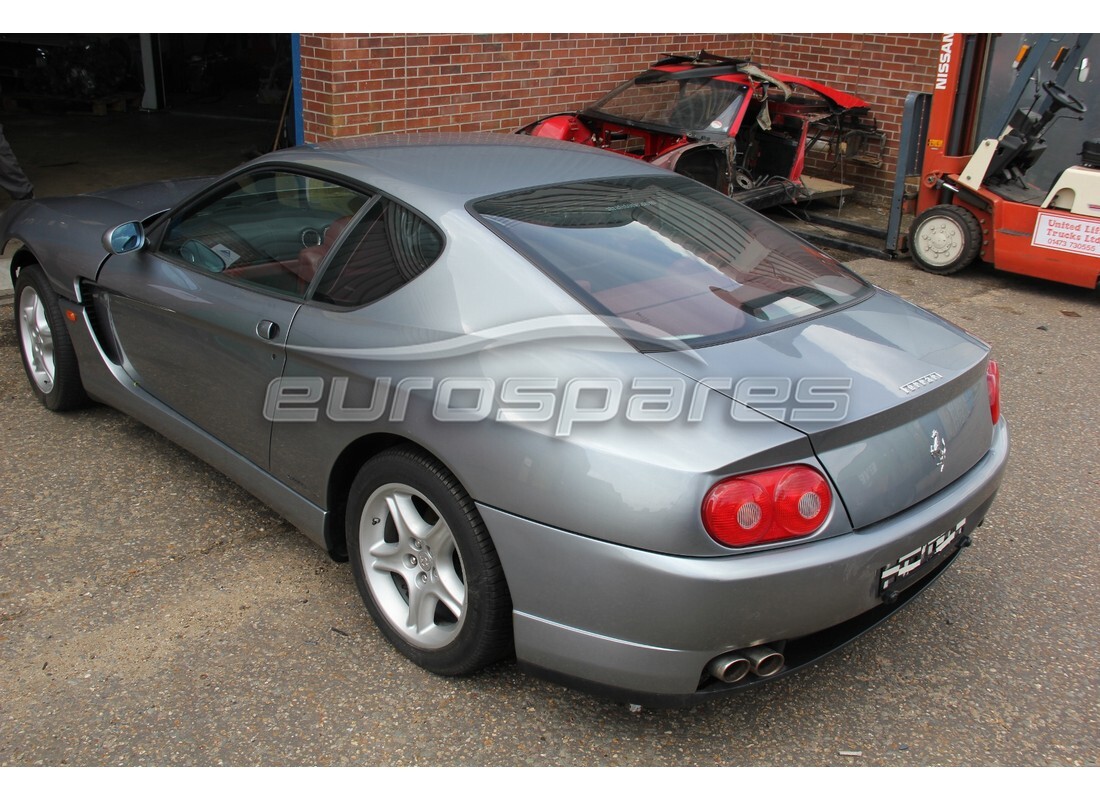 ferrari 456 m gt/m gta with 23,481 miles, being prepared for dismantling #6