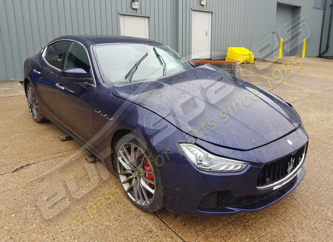 maserati ghibli (2016) with 46,772 miles, being prepared for dismantling #7
