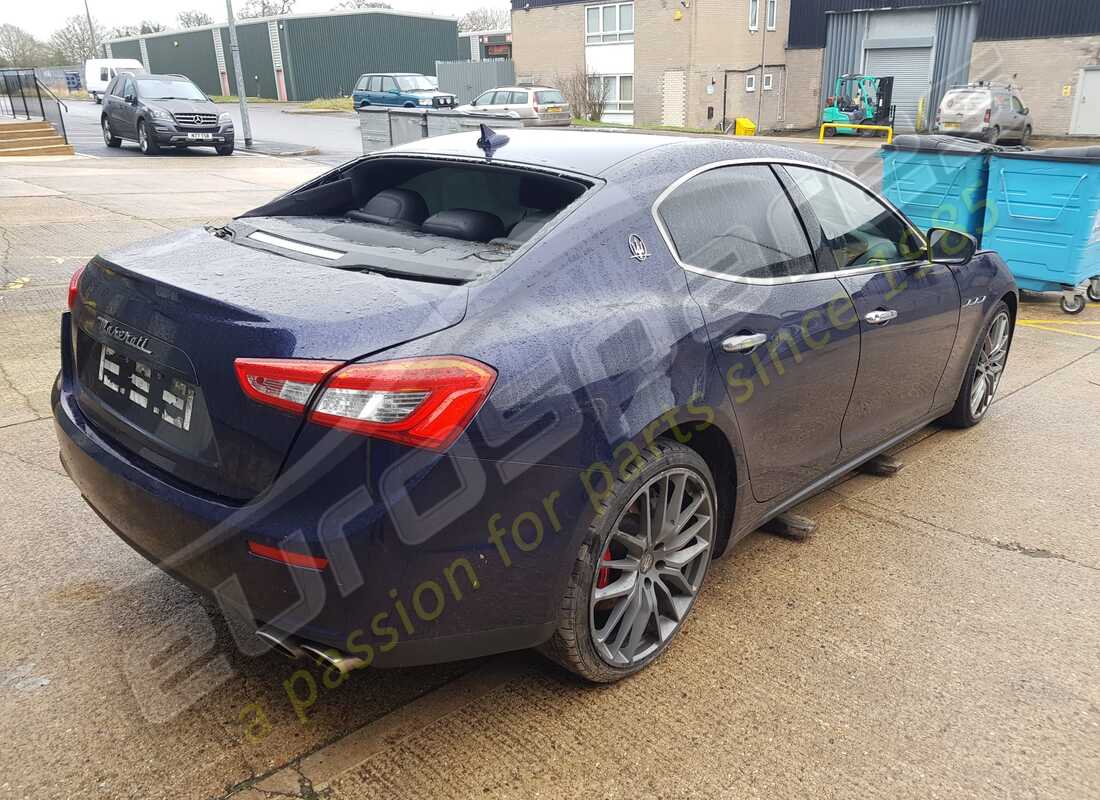 maserati ghibli (2016) with 46,772 miles, being prepared for dismantling #5