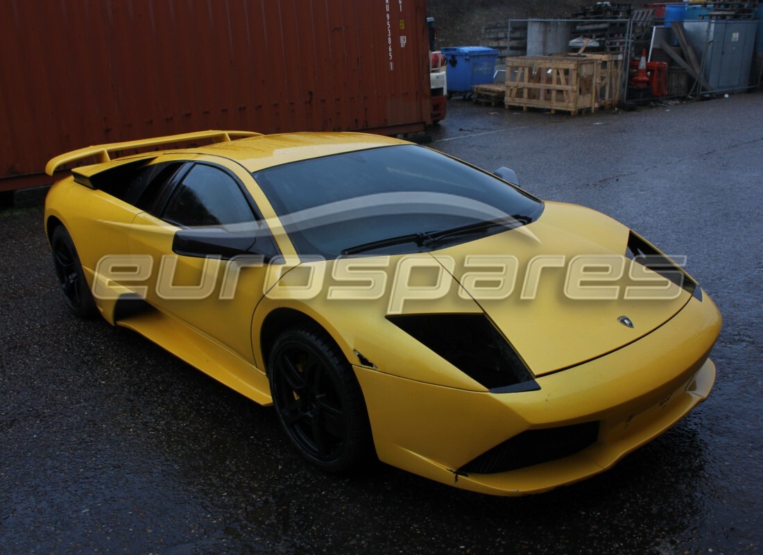 lamborghini lp640 coupe (2007) with 4,984 kilometers, being prepared for dismantling #2