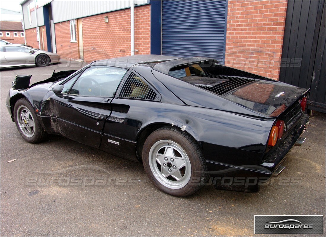 ferrari 328 (1988) with 11,275 kilometers, being prepared for dismantling #2