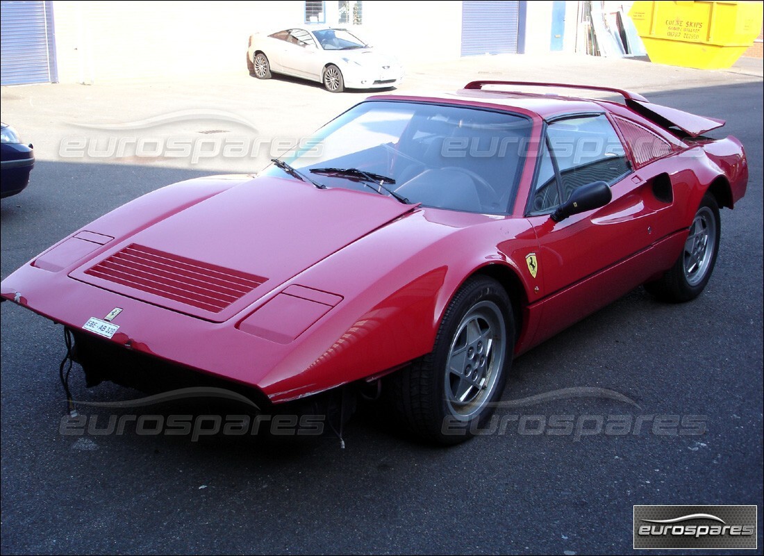 ferrari 328 (1988) with 49,000 kilometers, being prepared for dismantling #1