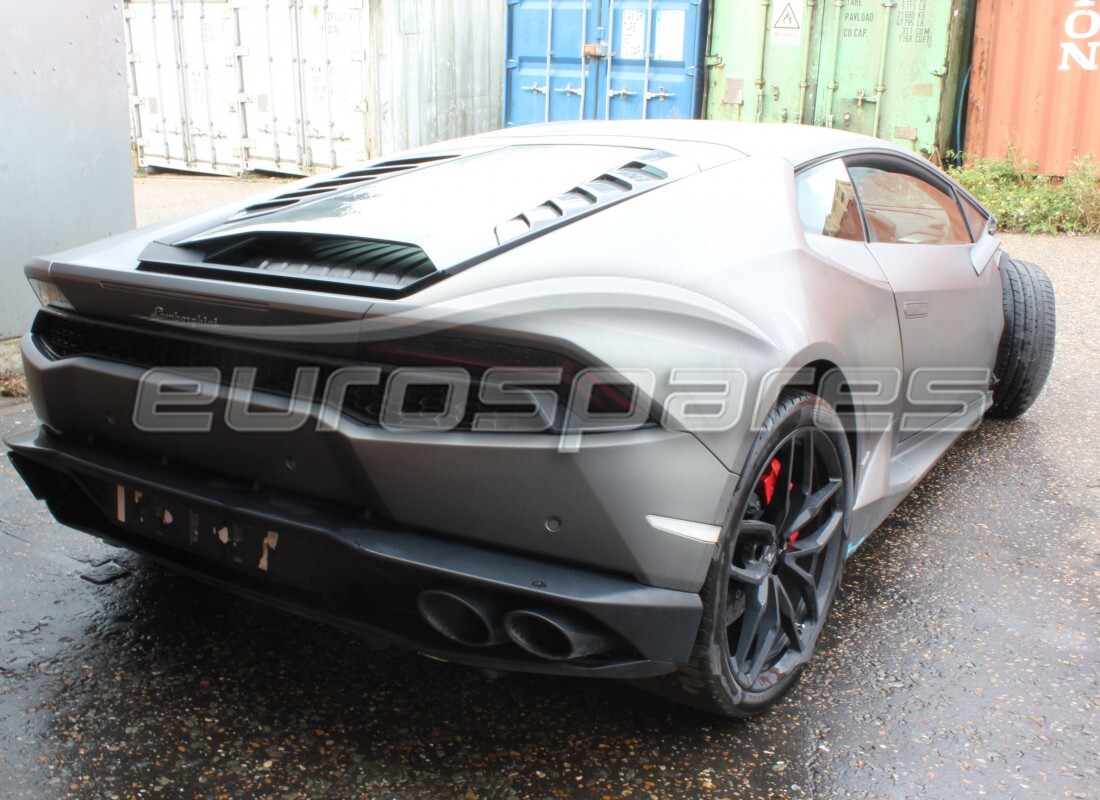 lamborghini lp610-4 coupe (2016) with 3,806 miles, being prepared for dismantling #3