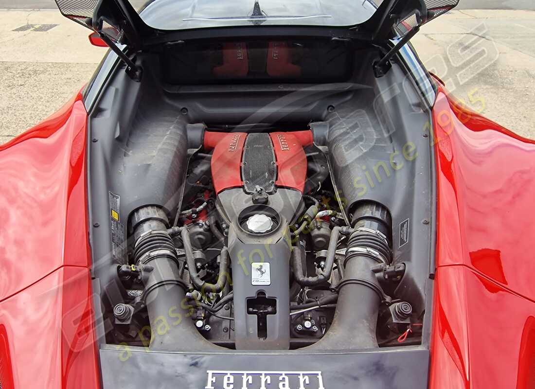 ferrari f8 tributo with 973 miles, being prepared for dismantling #13