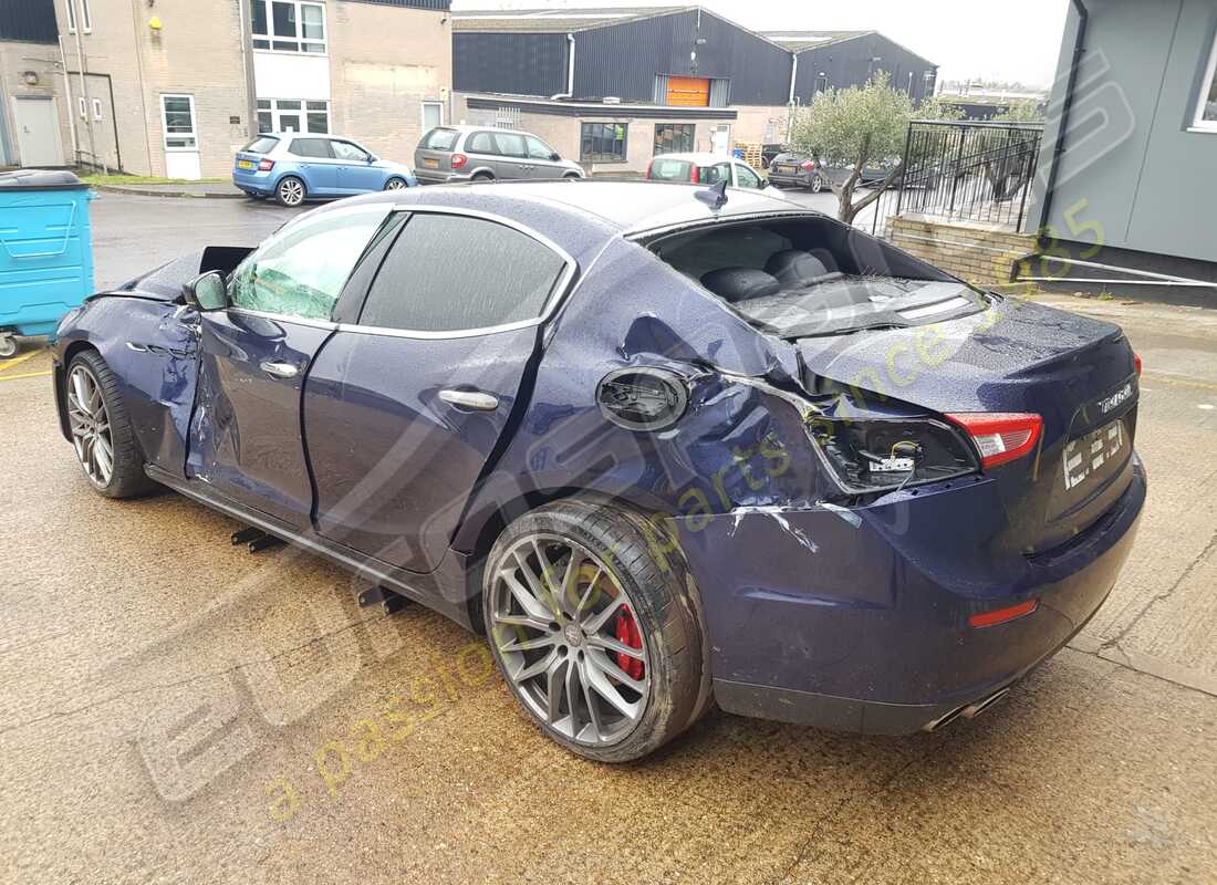 maserati ghibli (2016) with 46,772 miles, being prepared for dismantling #3