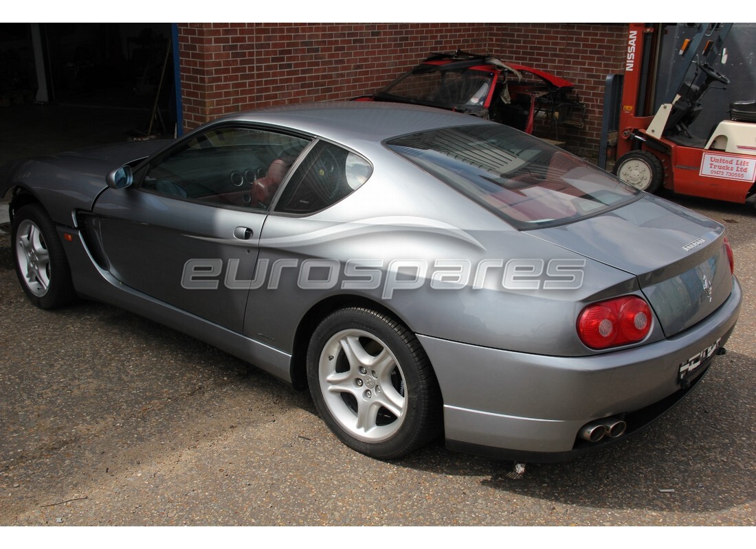 ferrari 456 m gt/m gta with 23,481 miles, being prepared for dismantling #4