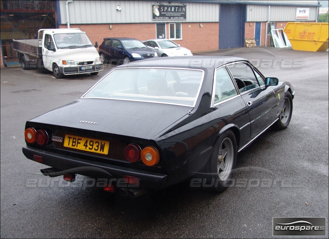 ferrari 400i (1983 mechanical) with 63,579 miles, being prepared for dismantling #4
