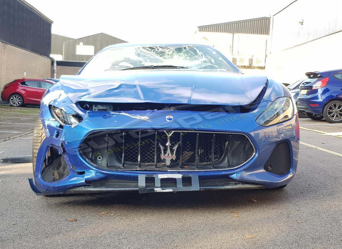 maserati granturismo s (2018) with 3,326 miles, being prepared for dismantling #8
