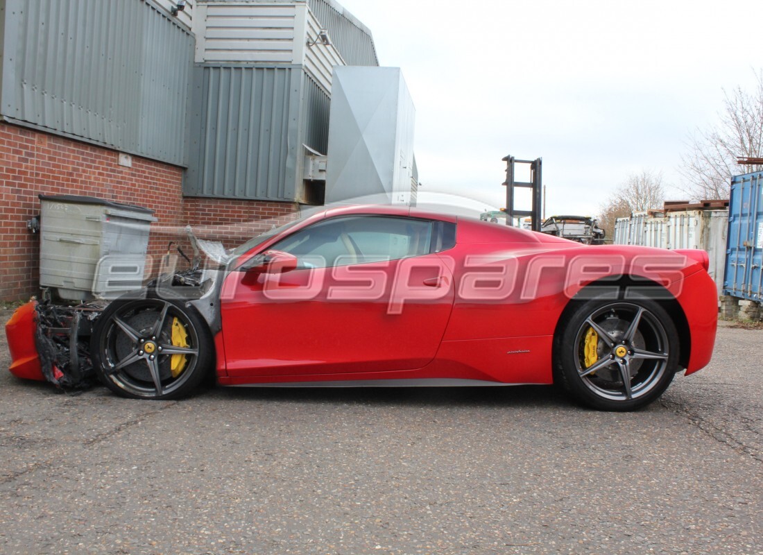 ferrari 458 spider (europe) with 2,793 miles, being prepared for dismantling #2