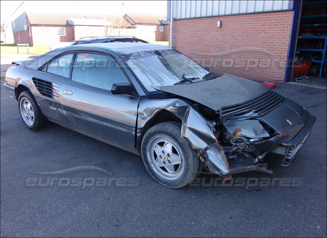 ferrari mondial 3.2 qv (1987) with 74,889 miles, being prepared for dismantling #8
