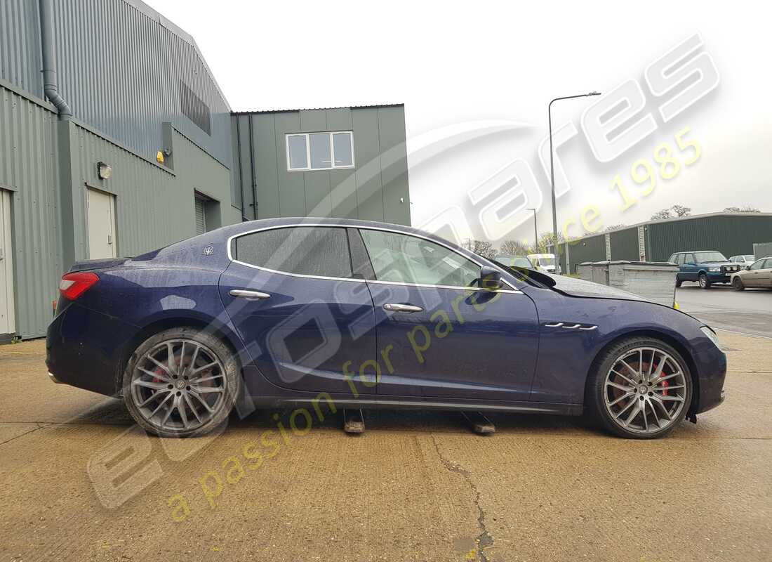 maserati ghibli (2016) with 46,772 miles, being prepared for dismantling #6