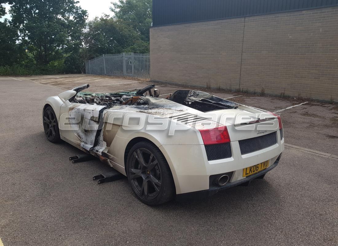 lamborghini gallardo coupe (2006) with unknown, being prepared for dismantling #3