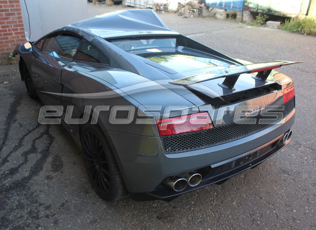 lamborghini lp560-2 coupe 50 (2014) with 7,461 miles, being prepared for dismantling #2