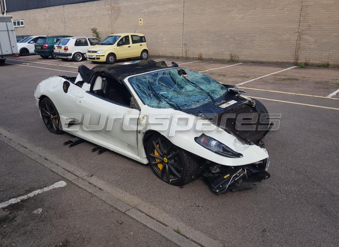 ferrari f430 scuderia spider 16m (rhd) with 18,577 miles, being prepared for dismantling #7