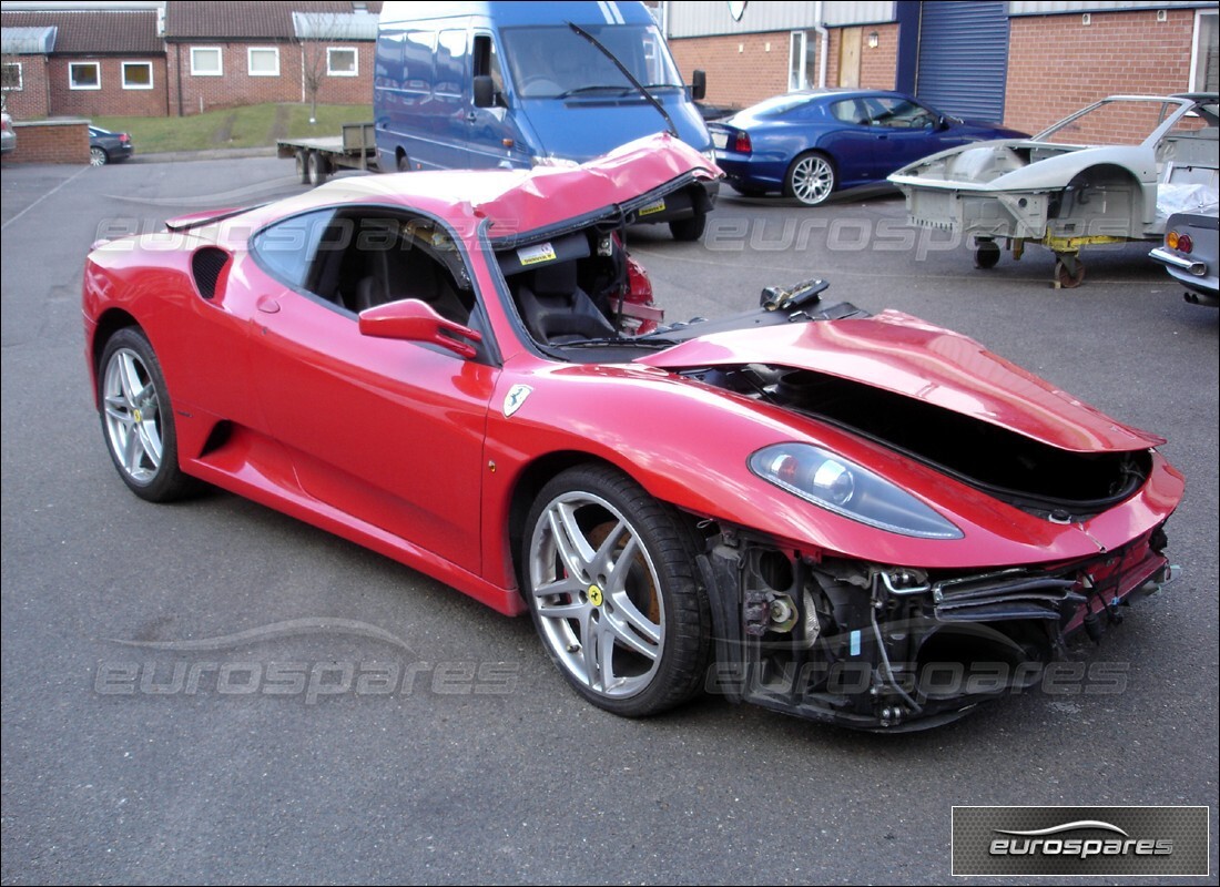 ferrari f430 coupe (europe) with 4,000 kilometers, being prepared for dismantling #9