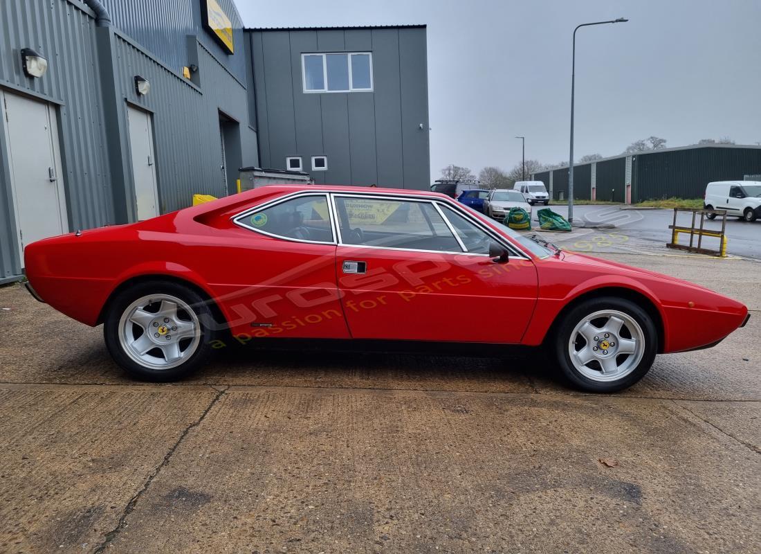ferrari 308 gt4 dino (1979) with 33,479 miles, being prepared for dismantling #6
