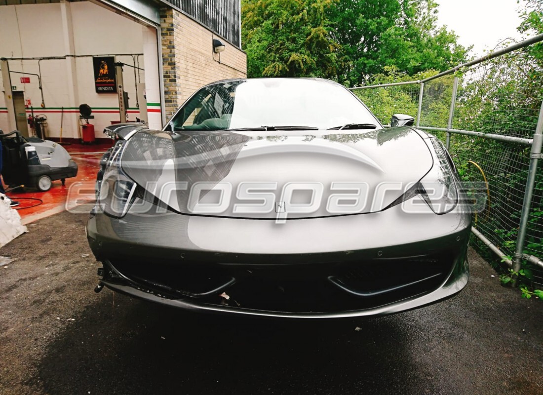 ferrari 458 spider (europe) with 6,190 miles, being prepared for dismantling #5