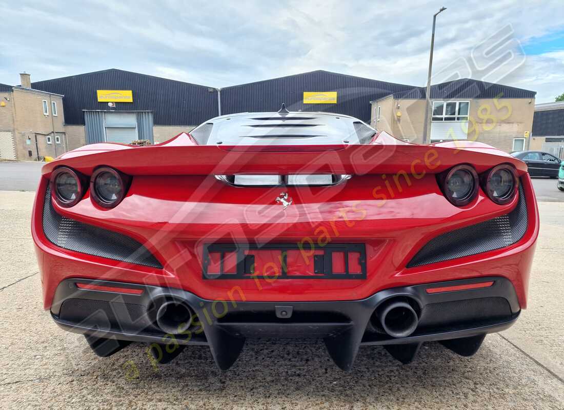 ferrari f8 tributo with 973 miles, being prepared for dismantling #4