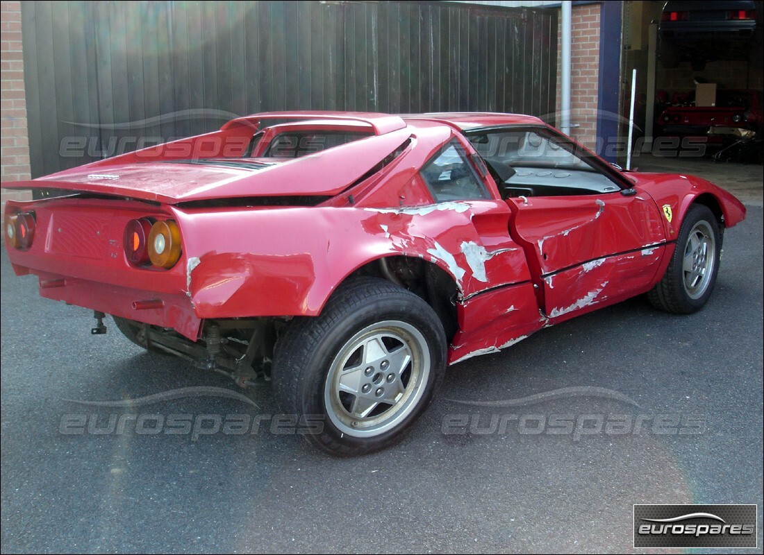 ferrari 328 (1988) with 49,000 kilometers, being prepared for dismantling #3