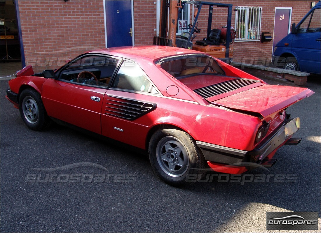 ferrari mondial 8 (1981) with 19,120 kilometers, being prepared for dismantling #2