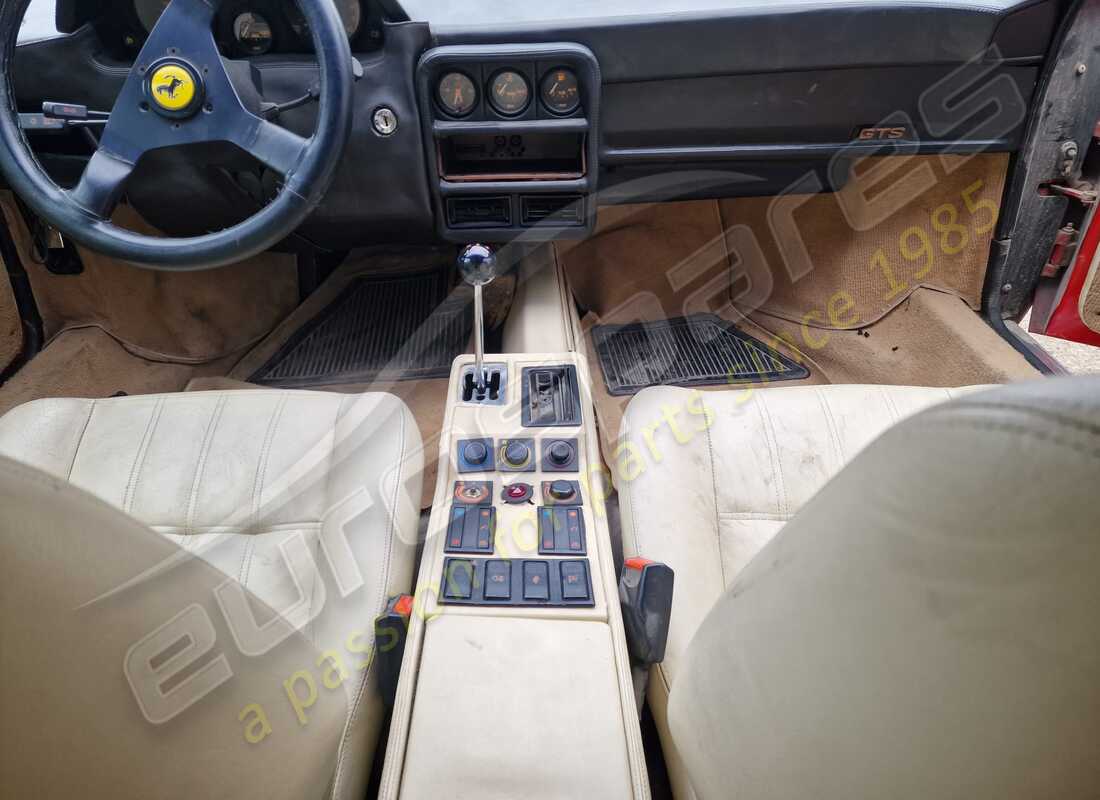 ferrari 328 (1985) with 28,673 kilometers, being prepared for dismantling #11
